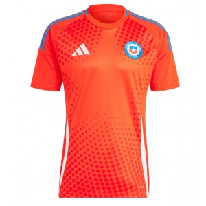 Fotbalové Dres Chile Domácí Oblečení Copa America 2024 Krátký Rukáv